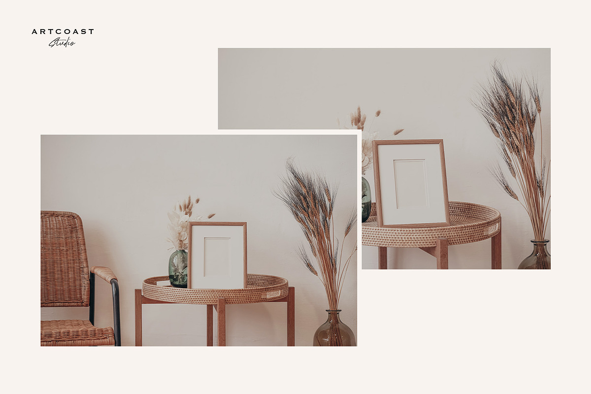 Artwork Wooden Frames Mockup, a Books & Magazine Mockup by Artcoast Studio (Photo 5 of 9)