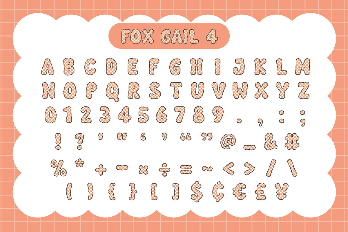 Fox Gail: 4 Color Font Style, a Symbol Font by Fox7 By Rattana (Photo 9 of 11)