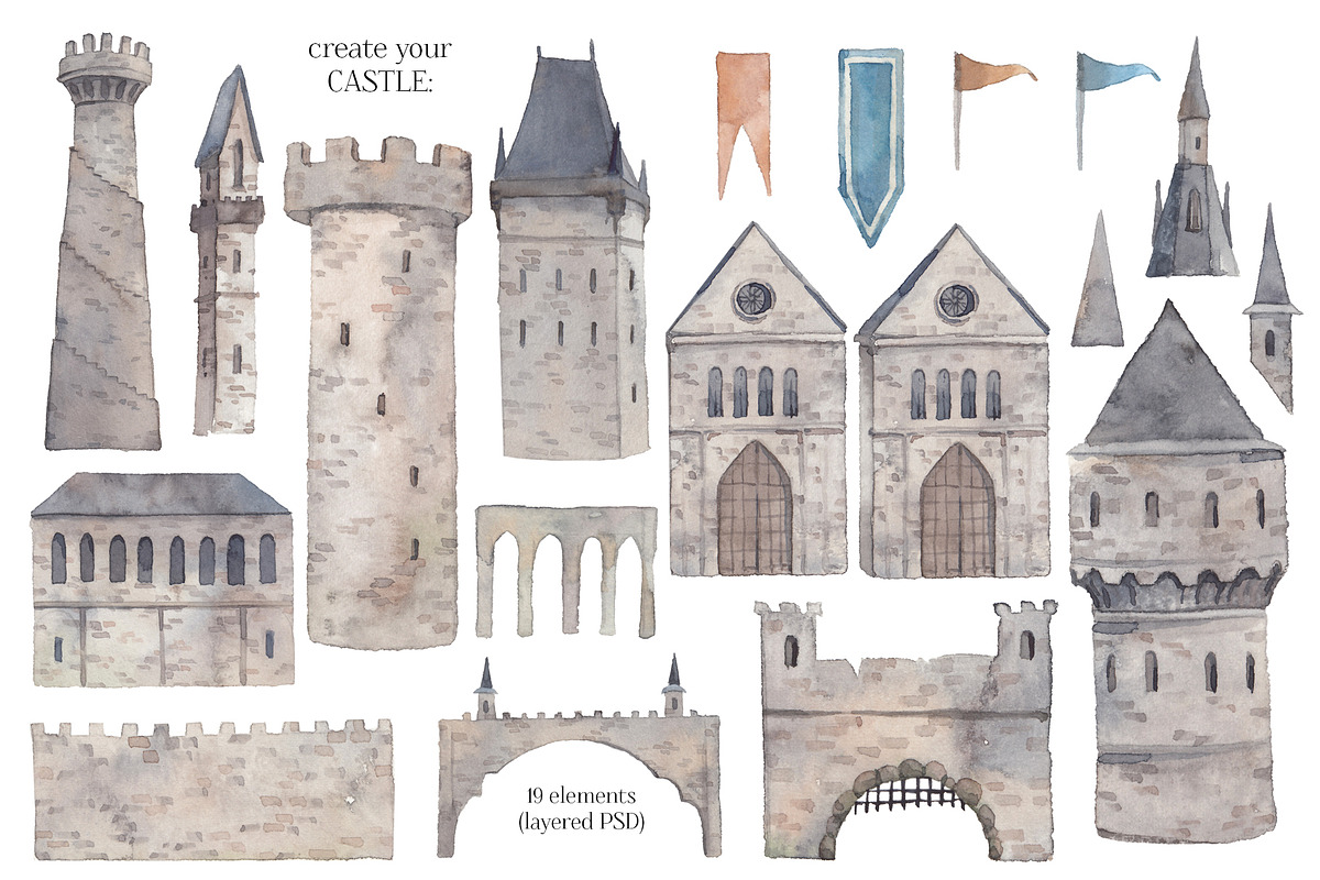 FAIRYTALE watercolor illustrations, an Illustration by Eisfrei (Photo 2 of 7)