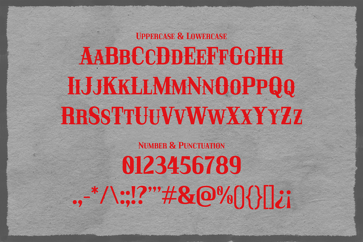 Deadtoast - Deadly Halloween Font, a Serif Font by Drizy (Photo 8 of 10)