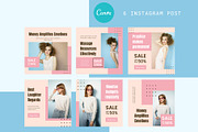 Canva Instagram Template Post Amber, a Social Media Template by Lythcreative (Thumbnail 3 of 5)