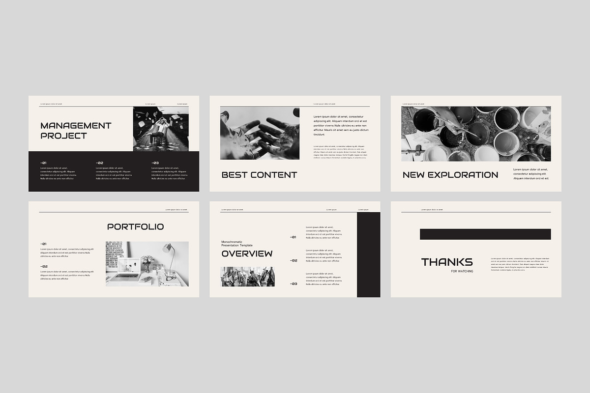 KROMA - Monochrome Presentation, a Presentation Template by Dankudraw (Photo 6 of 6)