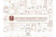 50 Instagram Post Canva Templates, a Social Media Template by With Love Monique (Thumbnail 14 of 14)