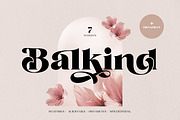 Balkind - Modern Beauty Serif Font, a Serif Font by Ekahermawan (Thumbnail 1 of 25)