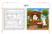 Cute Spooky Book Bold and Easy, a Seasonal Illustration by Design Station (Thumbnail 6 of 8)