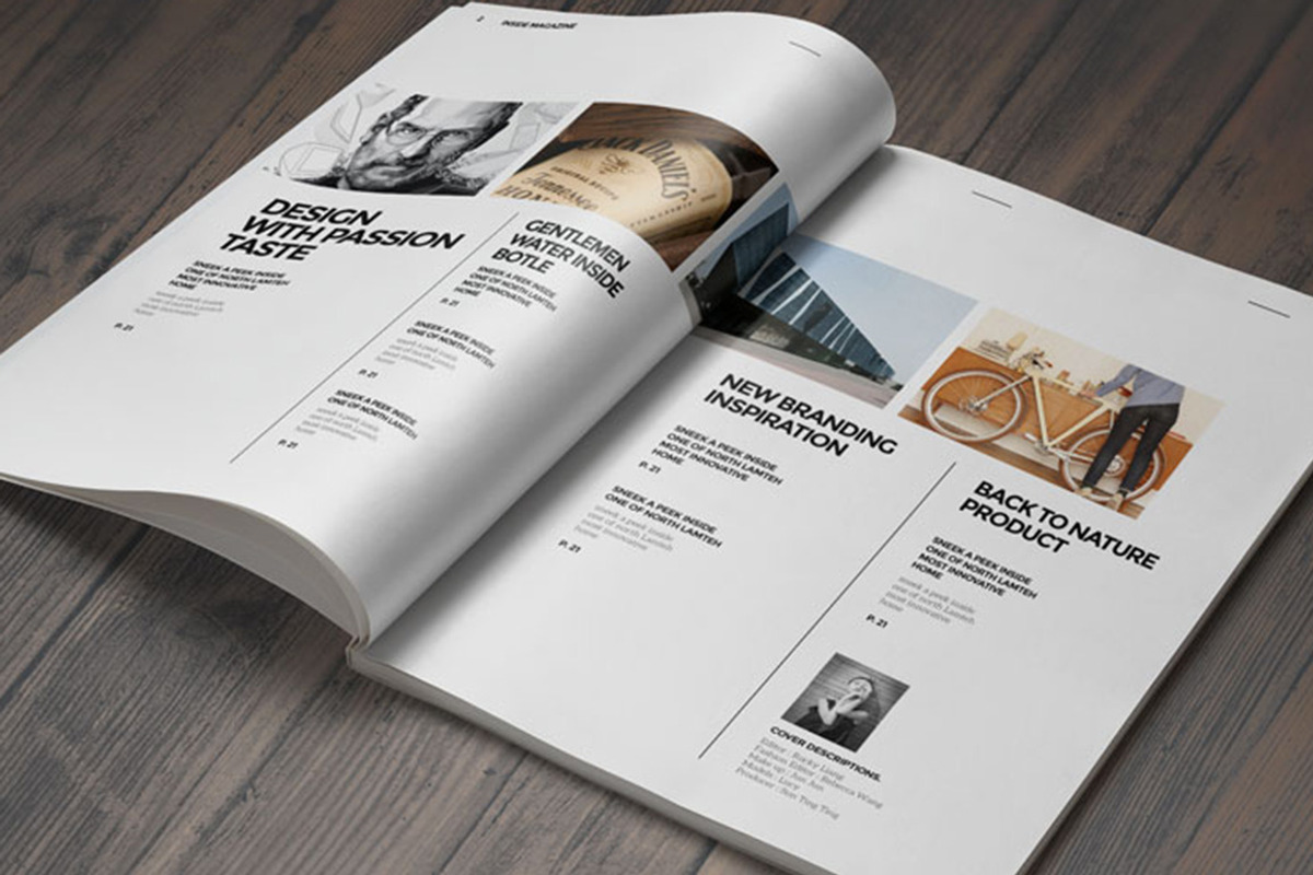 (50% Off) InDesign Magazine Template, a Magazine Template by broluthfi (Photo 2 of 5)
