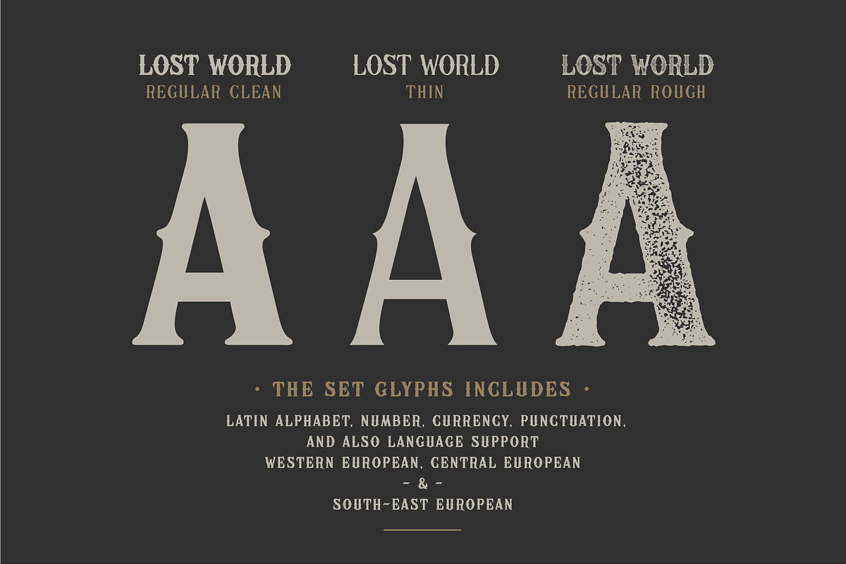 The Lost World, a Serif Font by Magicpics (Photo 2 of 10)