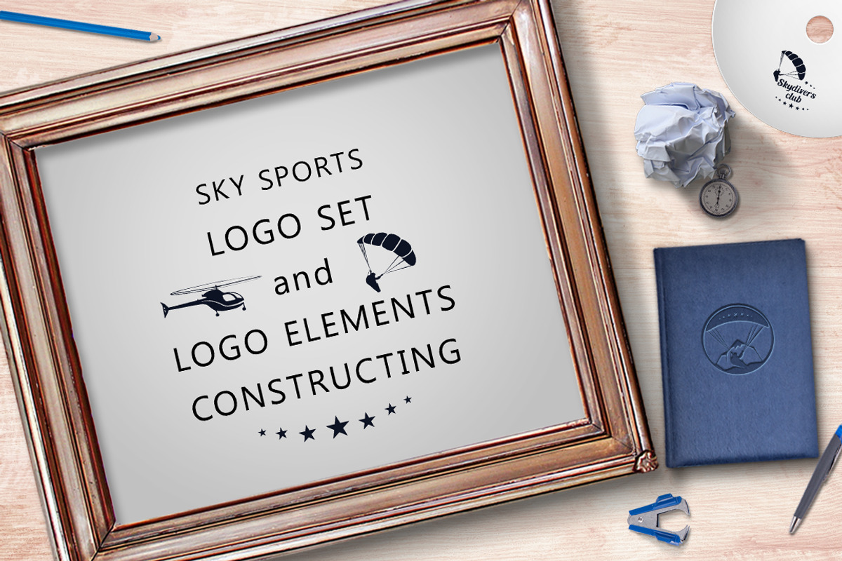 Sky sports logo set, a Branding & Logo Template by Oldy (Photo 1 of 6)