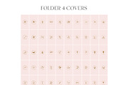 Pink & Bronze Instagram Story Covers, a Social Media Template by Indie Grace Design (Thumbnail 5 of 7)