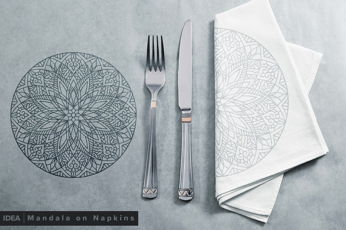 530 Vector Mandala Ornaments, an Animal Illustration by pixaroma (Photo 25 of 55)