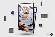 Halloween Trick or Treat Bundle, a Flyer Template by Aam360 (Thumbnail 8 of 9)