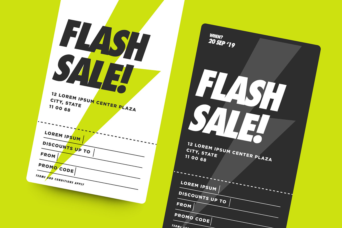 Set of Sale and Discount Banners, a Flyer Template by Orange Graphics (Photo 4 of 6)