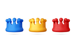 Collection of 3D colorful cartoon, an Object Illustration by Abscent