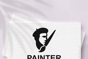 Painter Logo Template Layout, a Branding & Logo Template by Neon Studio