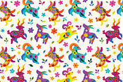 Folk Art Goats, an Animal Illustration by PenguinHouse (Thumbnail 9 of 9)