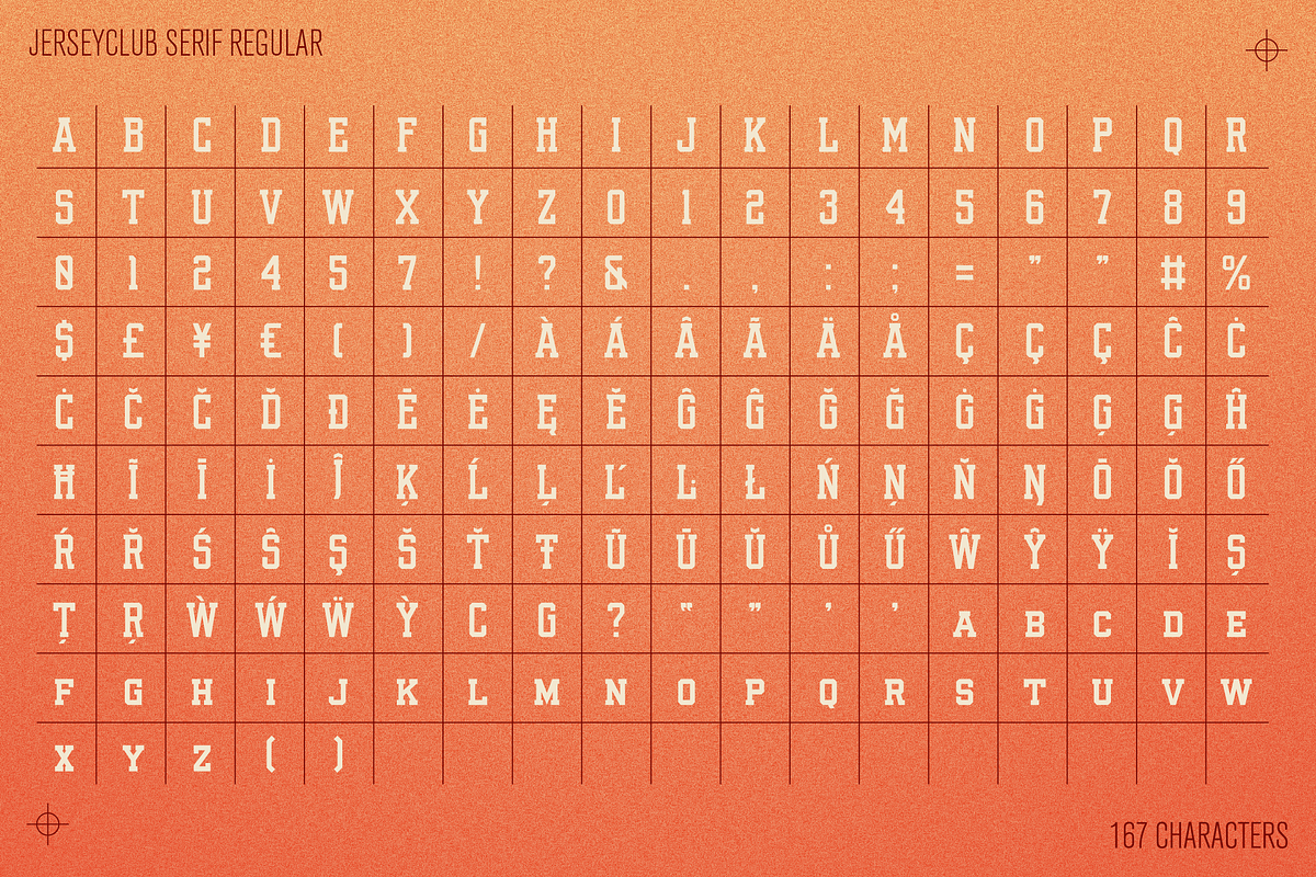 JERSEYCLUB Family, a Font by ROYALCLUB (Photo 19 of 27)