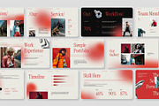 Persona Portfolio PowerPoint, a Presentation Template by Premast (Thumbnail 3 of 4)