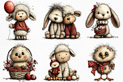 Whimsical Easter Clipart PNG, an Illustration by Craft Nest (Thumbnail 4 of 11)