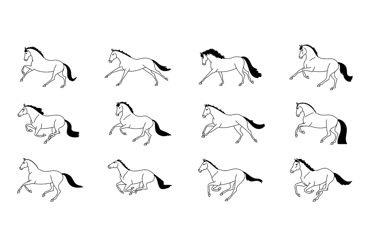 Gallop, an Animal Illustration by Naurider (Photo 2 of 4)