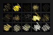Procreate Glitter and Gold brushes, a Brush Add-On by Photohacklovers (Thumbnail 2 of 5)