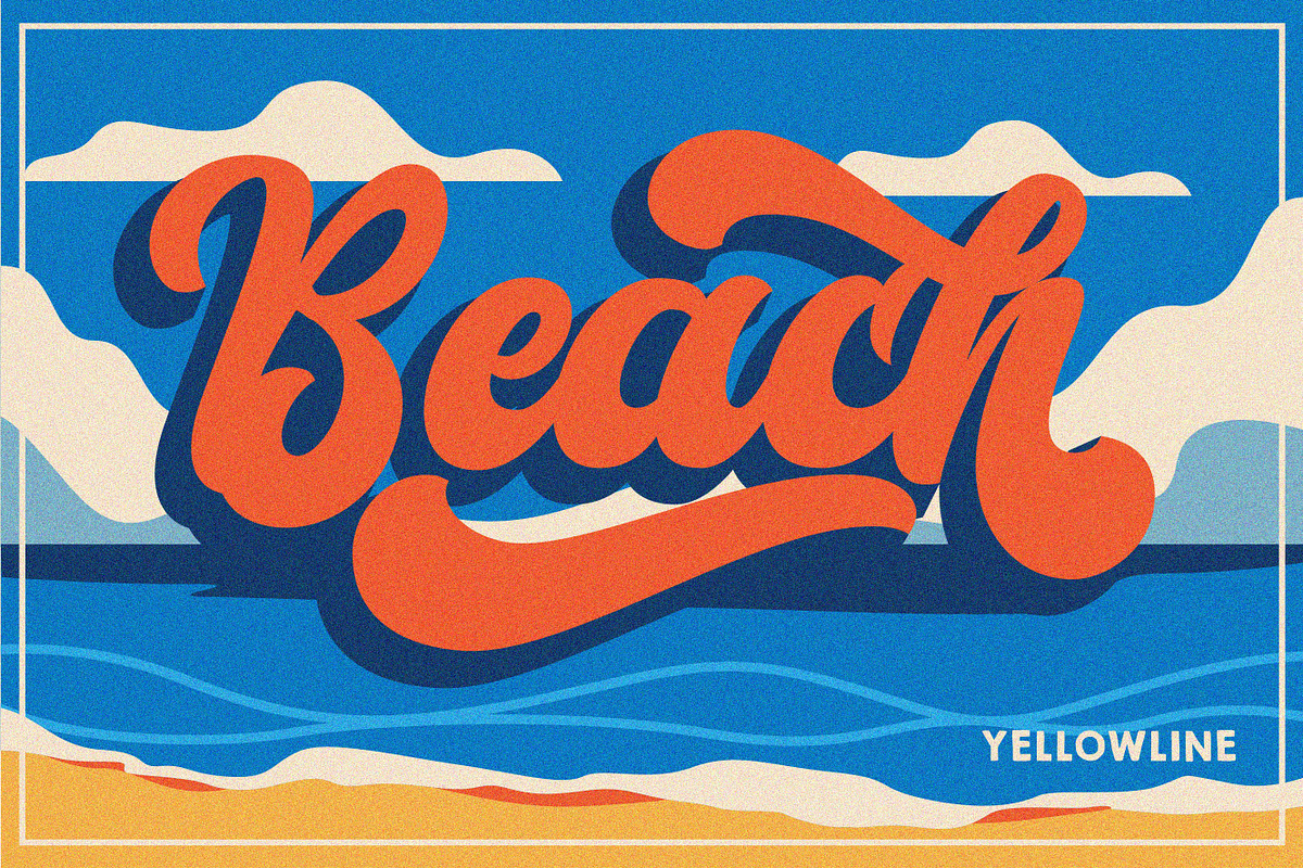 Karolin - Retro Font preview 3