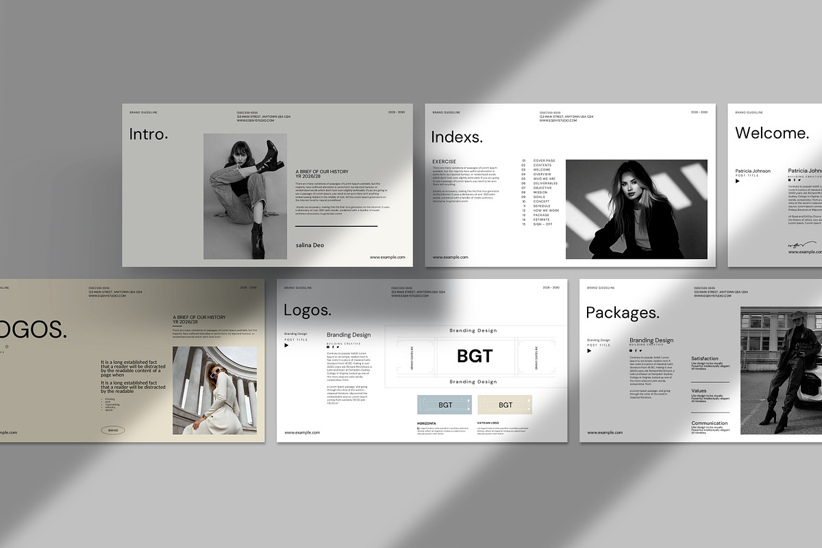Brand Guidelines Presentation, a Presentation Template by Alvi-Studio (Photo 7 of 9)