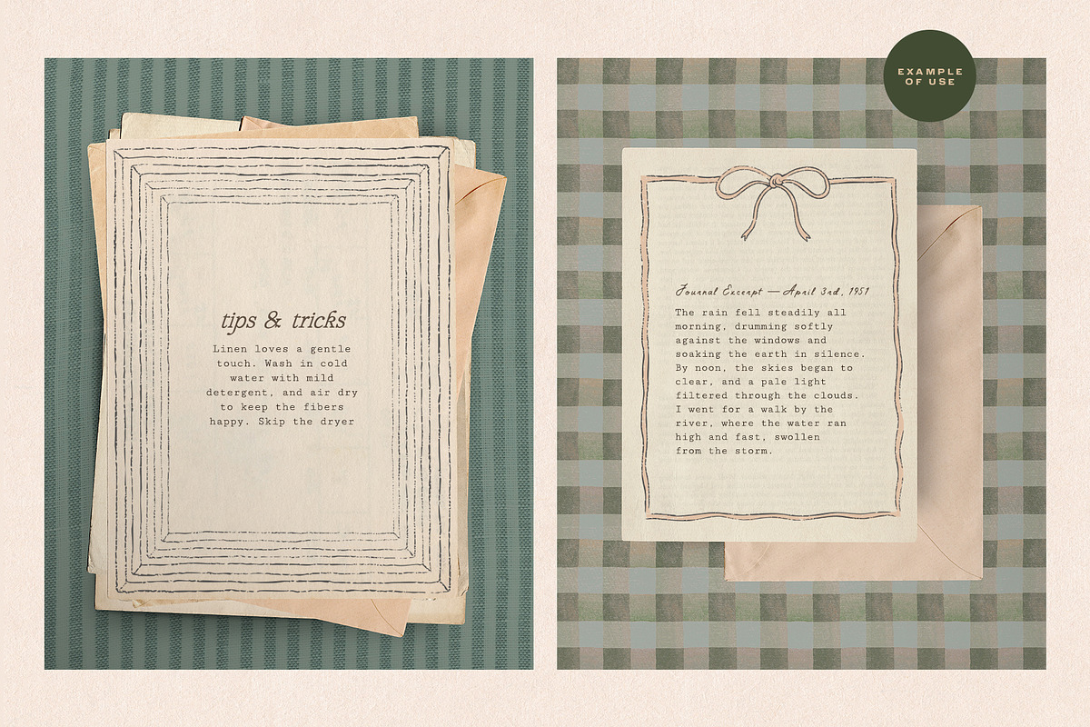 Paper Note—Vintage Frames, an Object Graphic by Basia Stryjecka (Photo 9 of 16)