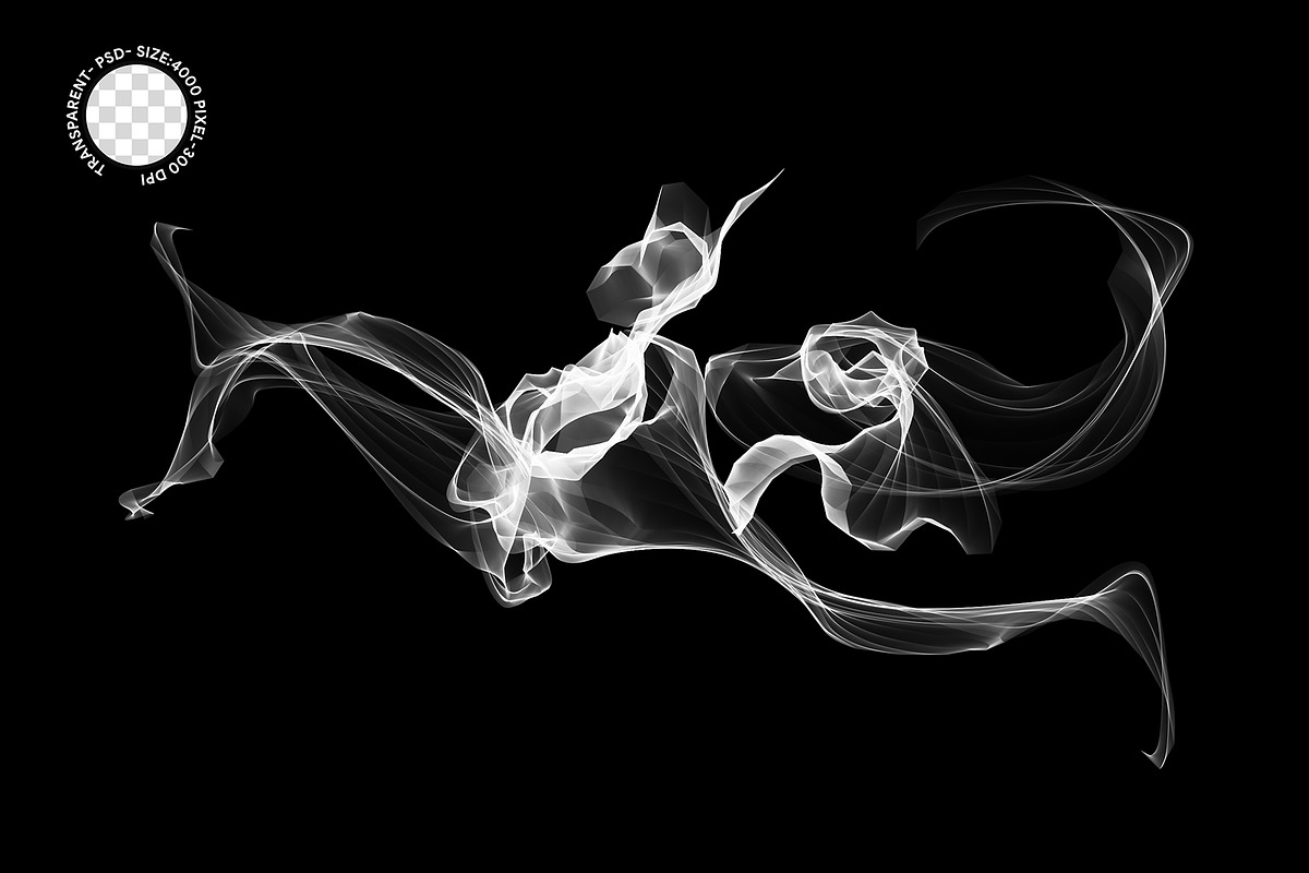 Transparent Smoke PNG & PSD Pack, a Texture Graphic by MRI STUDIO (Photo 4 of 14)