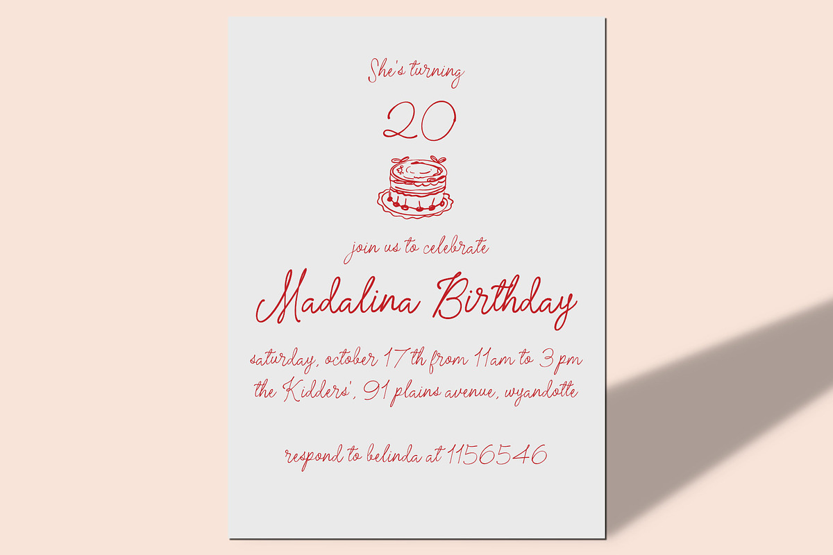 Beverly Script - Whimsical Font, a Script Font by Jimtype Studio (Photo 4 of 9)