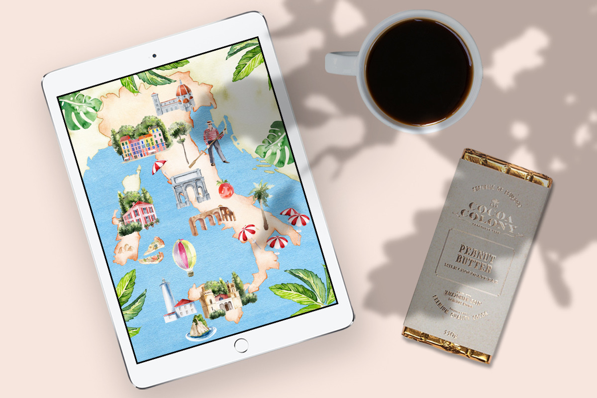 Erin | Wedding Map Creator Set, an Illustration by Karma (Photo 2 of 37)