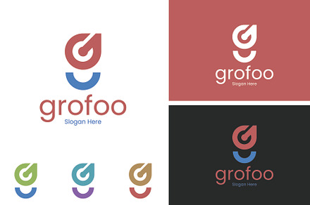 Grofoo Logo Template