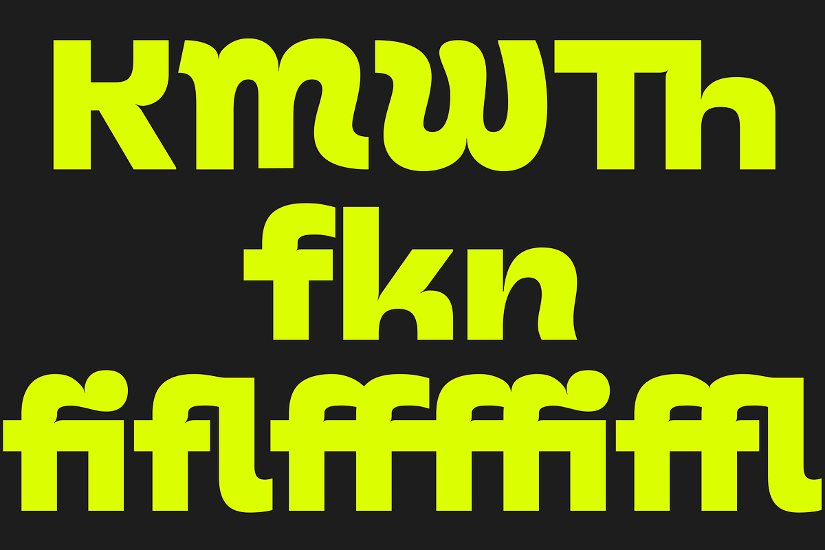 Baflion Sans +Variable Fonts, a Sans Serif Font by Oktnum Type Foundry (Photo 12 of 14)