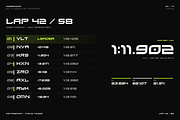 Cyber Form - Geometric Sci-Fi Type, a Sans Serif Font by HipFonts (Thumbnail 6 of 13)