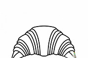 Food Beverage Icon Pack, an Outline Icon by adenpinkstore (Thumbnail 6 of 18)
