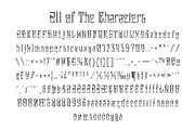 CS Densmore Stitched, a Sans Serif Font by Craft Supply Co. (Thumbnail 8 of 8)