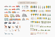 Kids Map Creator, an Object Illustration by Nadezhda Mikhailova (Thumbnail 3 of 15)