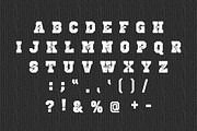 Broken Golden texture grunge font, a Blackletter Font by Fourteen Letter (Thumbnail 2 of 7)