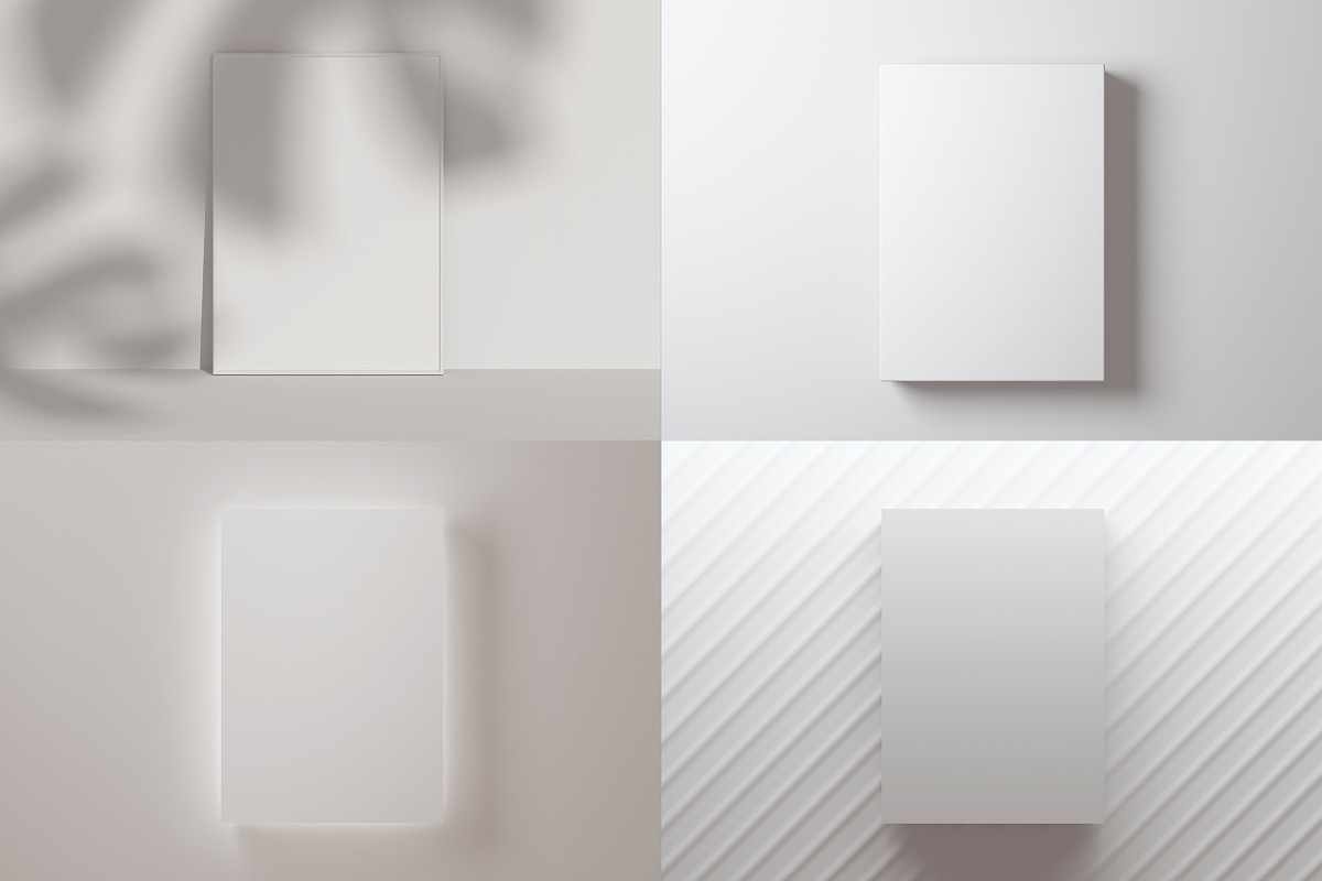 Minimalist Frame Mockup Bundle, a Print Template by HeraclesVisuals (Photo 7 of 10)