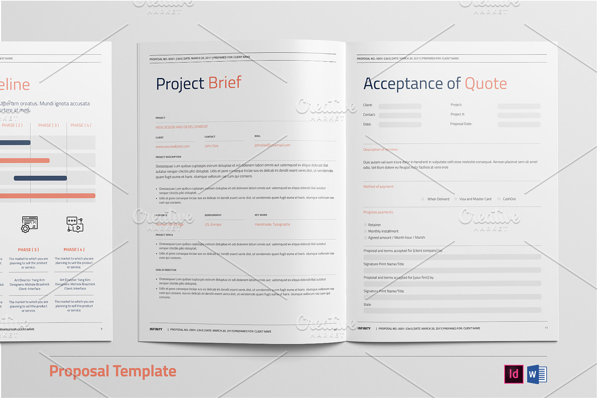 Proposal Template, a Stationery Template by Mastergfx (Photo 7 of 16)