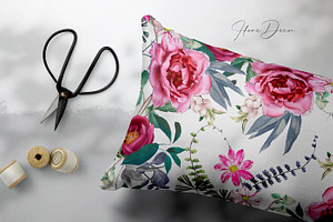 Flores, Luxurious Vibrant Patterns