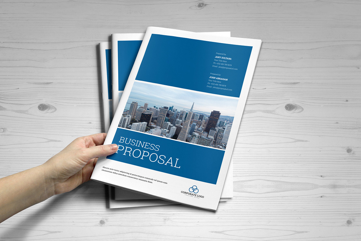 Project Proposal Template V5, a Brochure Template by JanySultana (Photo 14 of 14)