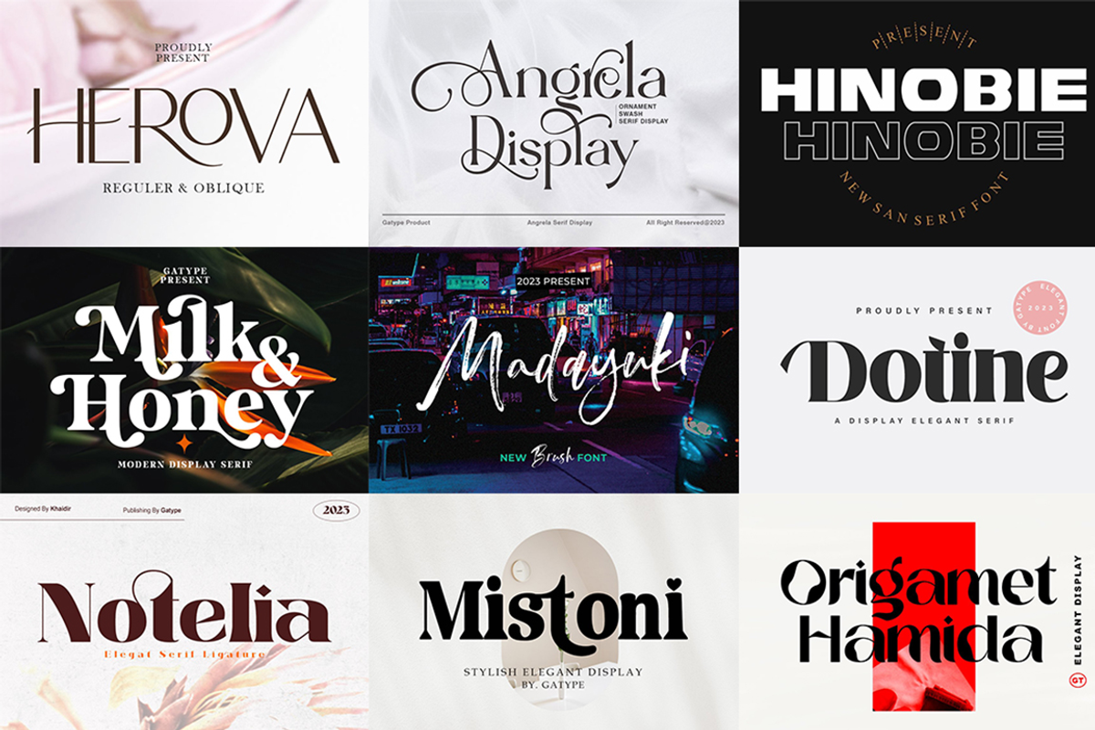 Fabulous Font Bundles, a Script Font by Gatype (Photo 11 of 18)
