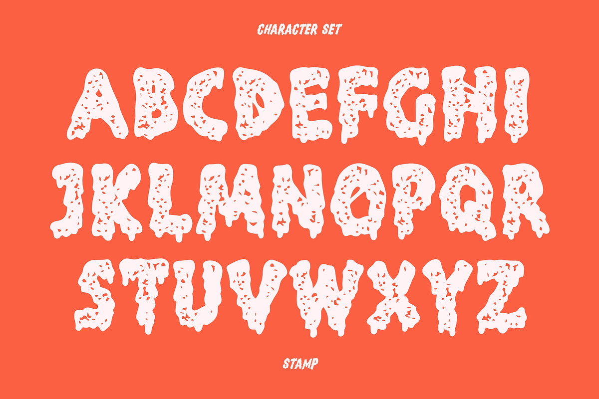 Ghost Slimer Font - Horror Font, a Handwritten Font by ariodsgn (Photo 3 of 9)