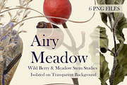 Airy Meadow Cleanly Cut Flower Photo, an Object Graphic by Aga Silva (Thumbnail 2 of 7)