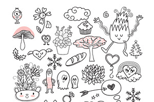 200 Doodles Galore Bundle