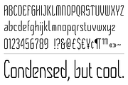 Angleface Condensed, a Sans Serif Font by ArtyType (Thumbnail 2 of 2)