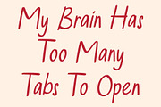 CS Stacy – Hand Drawn Font, a Handwritten Font by Craft Supply Co. (Thumbnail 6 of 8)