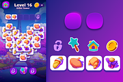 Vibrant Match 3 game assets, a Graphic by illusign (Thumbnail 1 of 2)