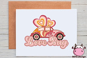 Retro Valentine Design Bundle, an Object Graphic by Boodesign (Thumbnail 5 of 8)
