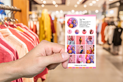 Business Card Template - Colorful, a Business Card Template by SunshineStudioBoutique (Thumbnail 8 of 9)